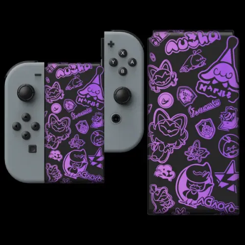 Kontroler FUNLAB Luminous Joy-Pad Scarlet & Violet do Nintendo Switch Bezprzewodowy