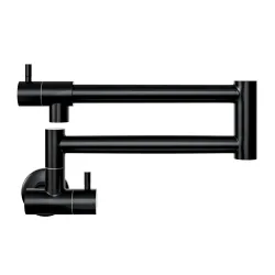 Bateria Globalo Oxario Black 1.1 Czarny mat Stal nierdzewna