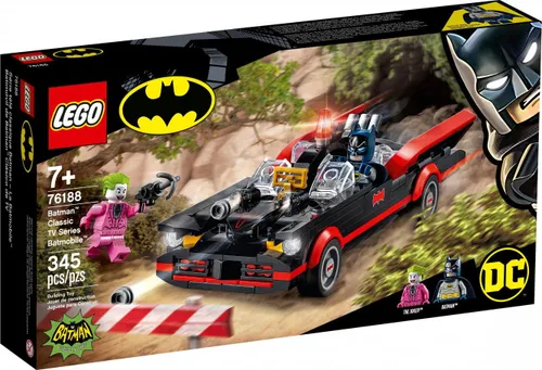 LEGO DC Batman klasik televizyon dizisi Batman-Batmobil (76188)