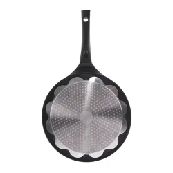 Patelnia do pancakes aluminiowa nieprzywierająca GRANDE CZARNA 27 cm