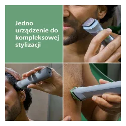 Trymer Philips Seria 5000 MG5941/15 9 nasadek 120min