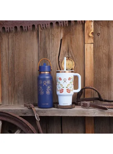 Kubek termiczny ze słomką Hydro Flask All Around™ Travel Tumbler 946 ml - western light blue