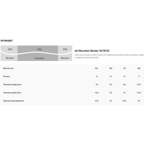 Narty Atomic Maverick 84 + wiązania M 10 GW 2026