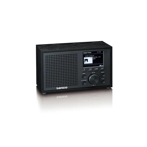 Radioodbiornik Lenco DAR-017BK Radio FM DAB+ Bluetooth Czarny