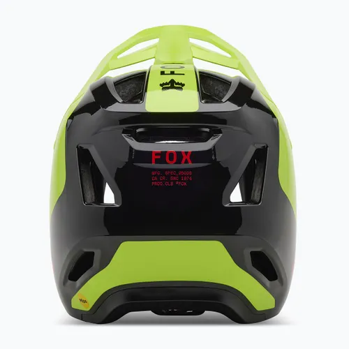 Kask rowerowy Fox Racing Rampage Barge fluorescent yellow