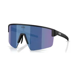 Okulary przeciwsłoneczne Bliz P004 Small matte black/grey blue mirror