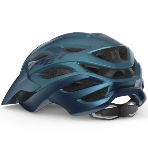 Kask rowerowy MET Veleno niebieski