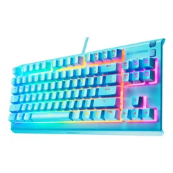 Klawiatura STEELSERIES Apex 3 TKL US Niebieski