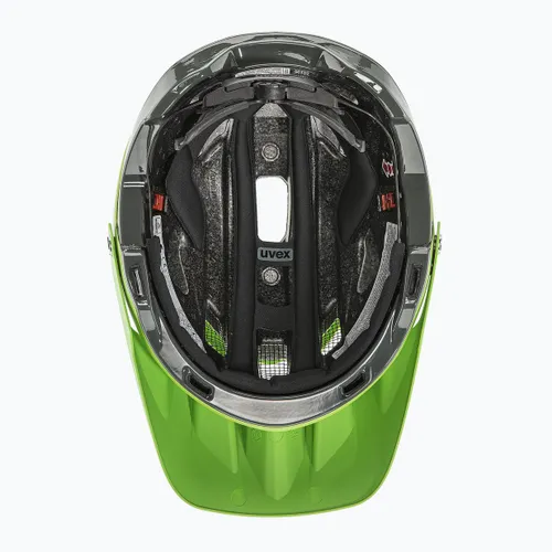 Kask rowerowy UVEX Quatro Integrale lime/anthracite matt