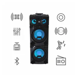 Power Audio Manta CUBE SPK5520 100W Bluetooth FM-радио Черный