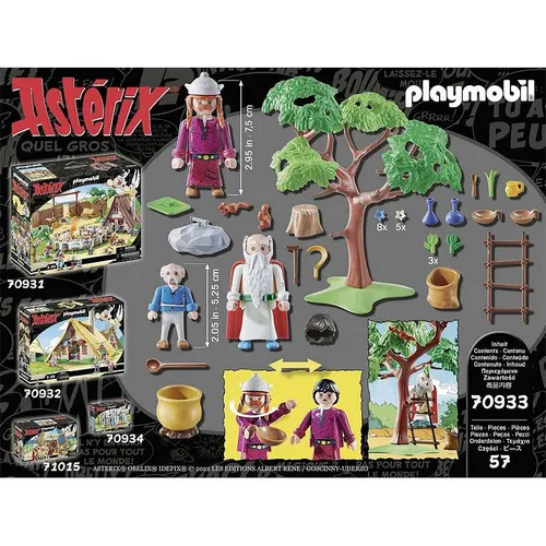 Playmobil Asterix: Miraculix with Magic Potion-70933