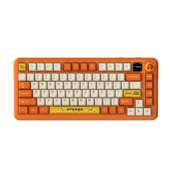 Klawiatura mechaniczna Ajazz AK820 MAX Plus Avocado Switch Pomarańczowy