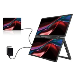 Monitor VERBATIM Dual Monitor Essentials 15.6" 1920x1080px IPS