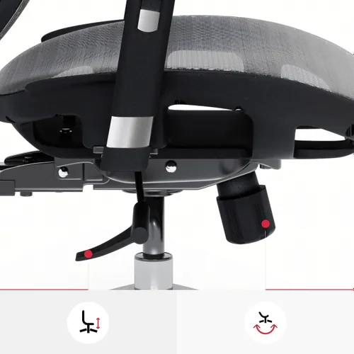 Fotel DIABLO CHAIRS V-Basic Czarno-szary