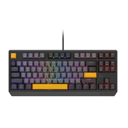 Klawiatura mechaniczna Genesis Thor 230 TKL US RGB Outemu Red Szary
