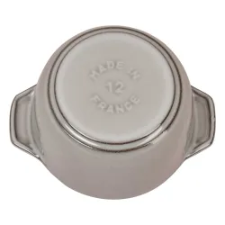 STAUB LA COCOTTE Mały garnek okrągły 725 ml, grafitowy