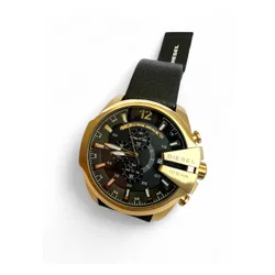Zegarek Diesel Mega Chief DZ4344 Gold/Black/Gold - outlet