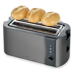 Severin AT 9341 Toster automatyczny ciemny inox-stal nierdzewna