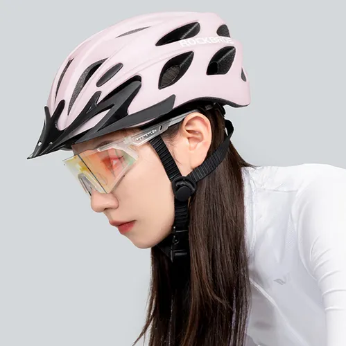 Kask rowerowy ROCKBROS 8386824304084 Różowy MTB (rozmiar L, 58-62 cm)