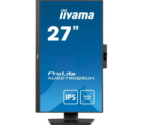 Monitor iiyama ProLite XUB2790QSUH-B1 z kamerą 27" 2K IPS 100Hz 0,4ms