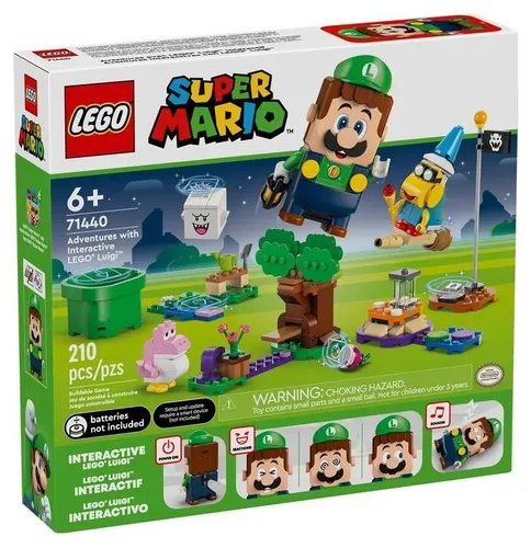 LEGO Super Mario 71440 приключения с интерактивной фигуркой LEGO Luigi