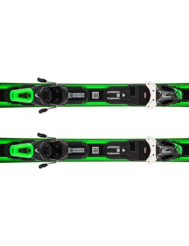 Narty męskie HEAD SHAPE V4 + wiązania HEAD PR 11 z GRIP WALK - Długość (cm) - 177