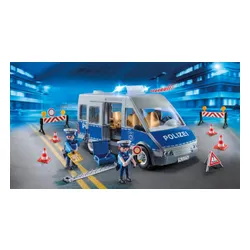 Playmobil Action Heroes набор фигурок 71716 Полицейская машина с блокировкой