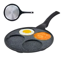 Patelnia do jajek i placuszków aluminiowa GRANDE 27 cm