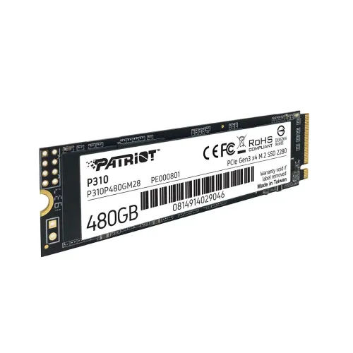 Dysk Patriot P310 480GB PCIe Gen3 x4