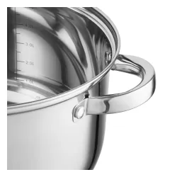 Garnek ze stali nierdzewnej z pokrywką FLORINA CLAUDE 6,1 l