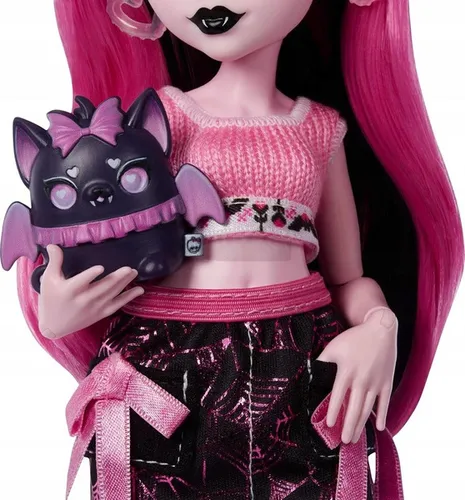 LALKA MONSTER HIGH SELF-SCARE SECRETS Draculaura + akcesoria JHK43