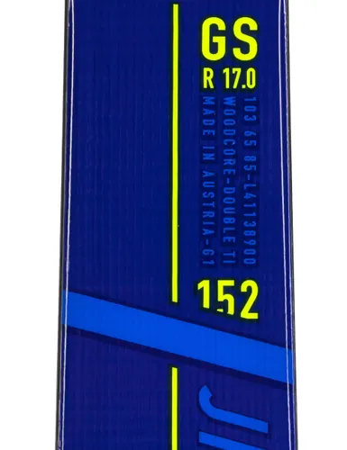 Narty dziecięce gigantowe (komórki) SALOMON S/RACE PRO Jr GS + wiązanie SALOMON N Z10 z GRIP WALK - Długość (cm) - 152