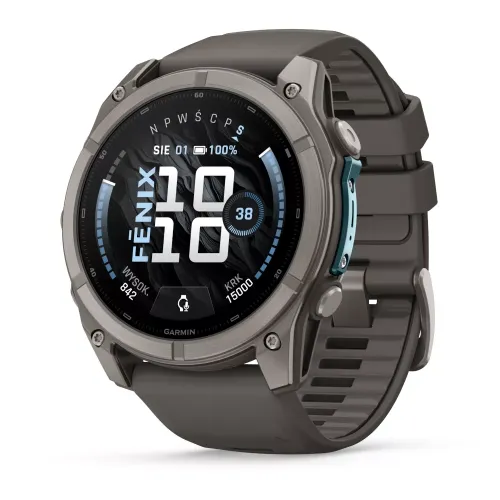 Smartwatch Garmin Fenix 9 51mm Pebble Grey/Titanium