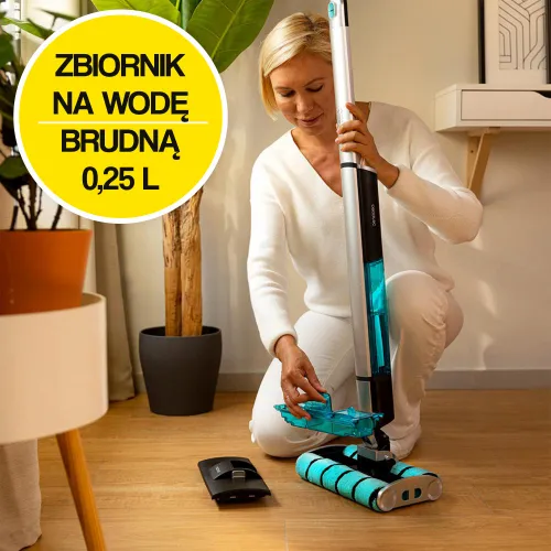 Mop elektryczny CECOTEC Conga Popstar 14800 Aqua (Bezprzewodowy)