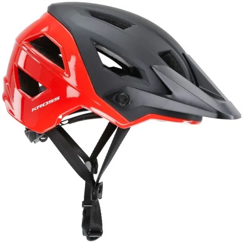 Kask rowerowy KROSS Saltare Czarny MTB (rozmiar M)
