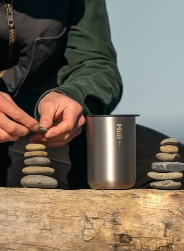 Kubek termiczny MiiR Climate+ Tumbler (470 ml) - brushed stainless