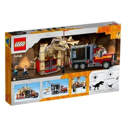 Конструктор Lego Jurassic World побег тиранозавра и атрокираптора (76948)