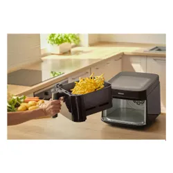 Air Fryer Frytkownica beztłuszczowa SENCOR SFR 6900BK 6.5l z 12 automatycznymi programami i okienkiem do obserwacji postępów
