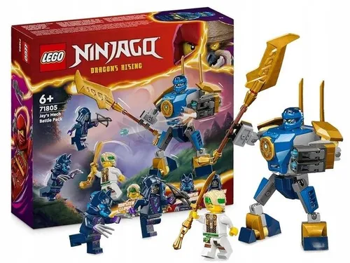 LEGO NINJAGO 71805 ZESTAW BITEWNY Z MECHEM JAYA zestaw klocków +6 LAT