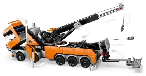 LEGO City 60467 Wóz holowniczy z dźwigiem