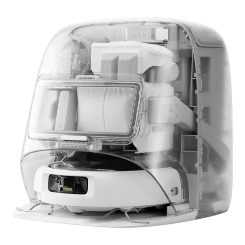 Robot sprzątający DJI Romo P Funkcja mopowania Stacja oczyszczająca Tworzenie mapy pomieszczenia 56,64dB