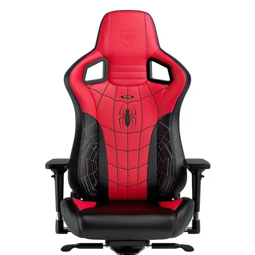 Fotel Noblechairs EPIC Spider-Man Edition Gamingowy do 120kg Skóra ECO Czarno-czerwony