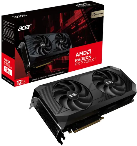 Karta graficzna ACER Nitro Radeon RX 7700 XT OC 12GB