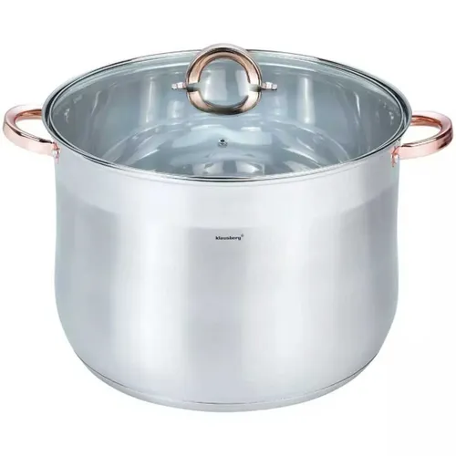 Klausberg Garnek Gastro Z Pokrywą 34Cm 22,4L Kb-7798