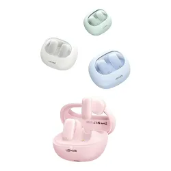 Słuchawki bezprzewodowe USAMS TD 22 Series TWS Douszne Bluetooth 5.3 Zielony