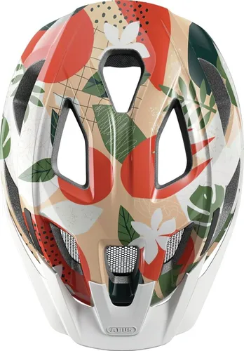 Kask rowerowy ABUS Aduro 3.0 Palm Wielokolorowy Miejski (rozmiar S)