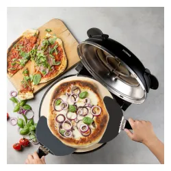 Piec do pizzy Domo DO9285PZ 1200W Regulacja temperatury 32cm