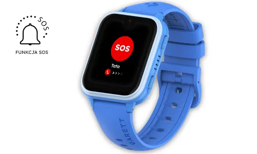 Smartwatch GARETT Kids Vibe AI 4G Czarny