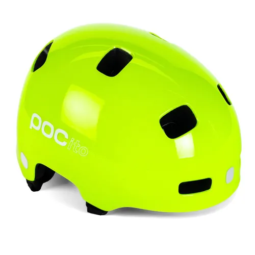 Kask rowerowy dziecięcy POC Pocito Crane MIPS Jr 10826 fluorescent yellow/green