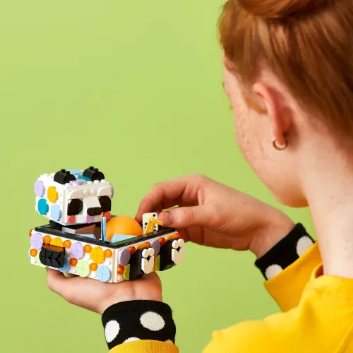 LEGO 41959 Dots Pojemnik z uroczą pandą